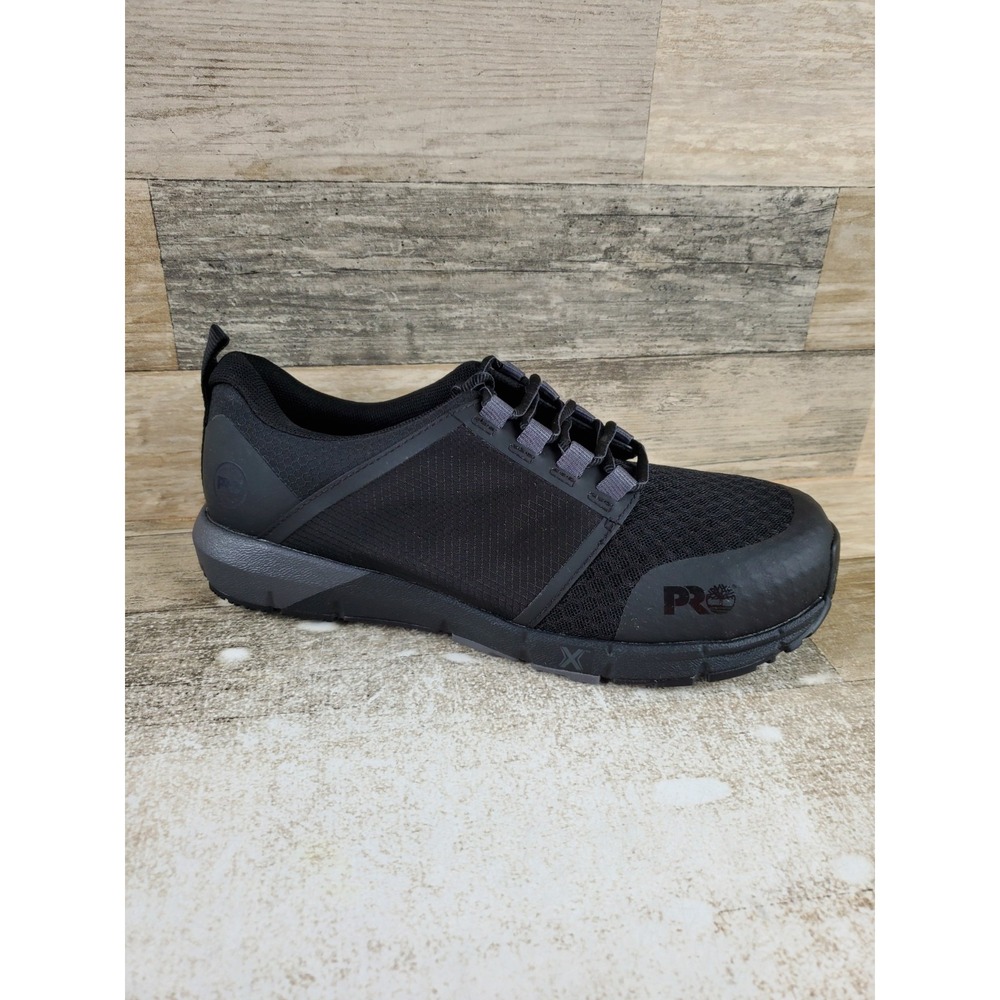 Timberland Pro Radius Womens Work Shoes Sz 9 M Black Anti Fatigue Composite Toe